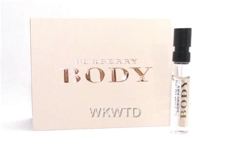 perfume like burberry body|free Burberry body perfume samples.